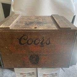 Vintage Coors Crate