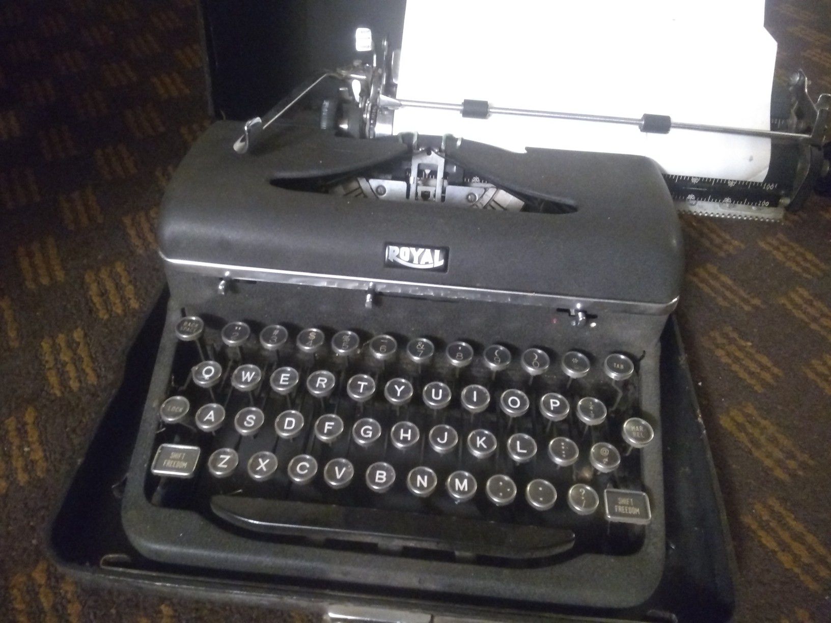 1939 Royal typewriter