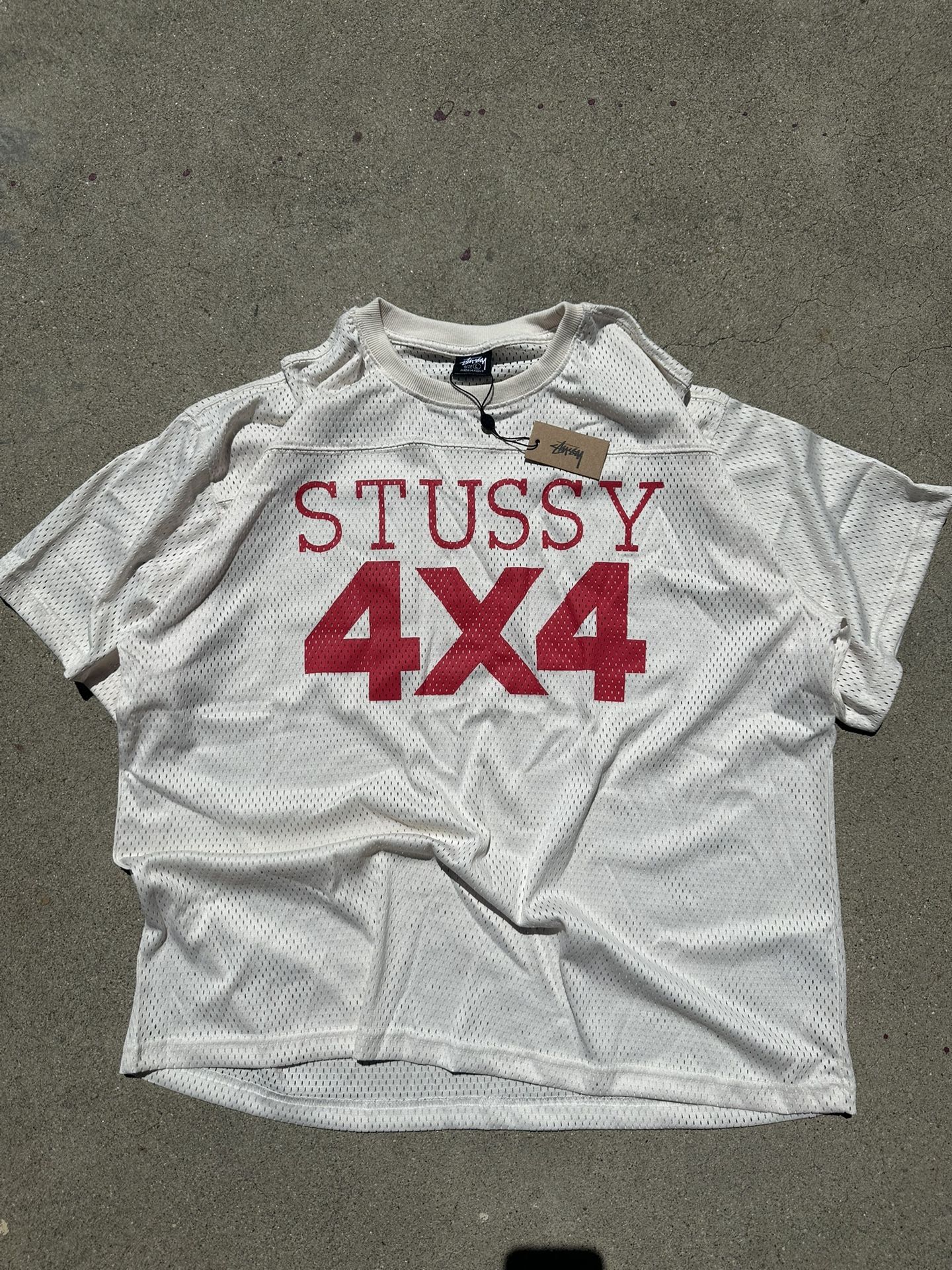 STUSSY 4x4 Mesh Jersey