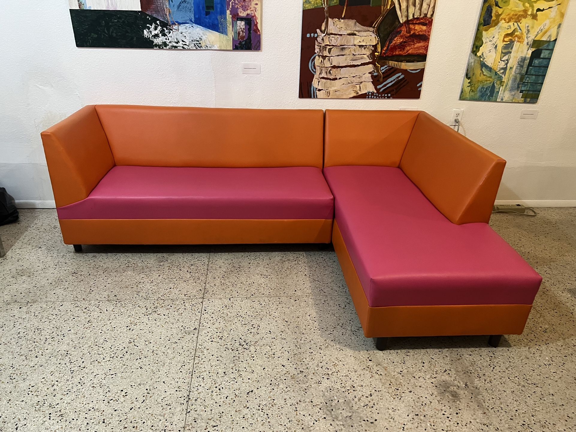 Fun Bold Comfy Sectional.