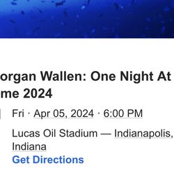 Morgan Wallen Concert Tickets - Lucas Oil Stadium
