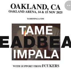 TAME IMPALA TICKETS 