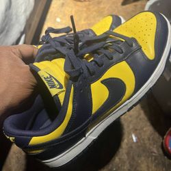 Nike SB Dunk " Michigan "