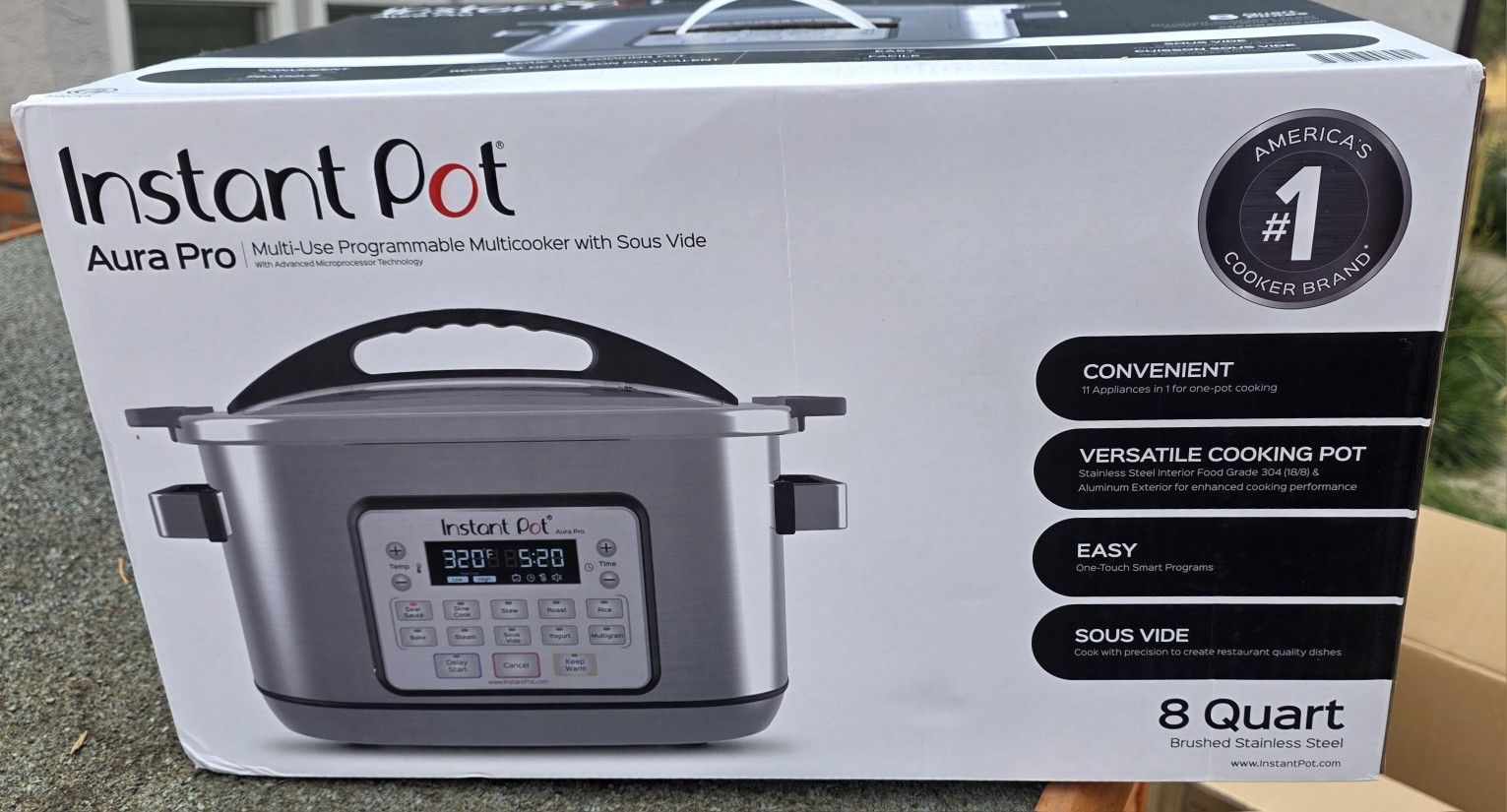 Instant Pot Aura Pro Qt 11 In