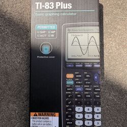 Brand New TI-83 Calculator (Sealed) – $40 (North Phoenix Pickup)