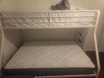 Bunk bed with brand new mattress