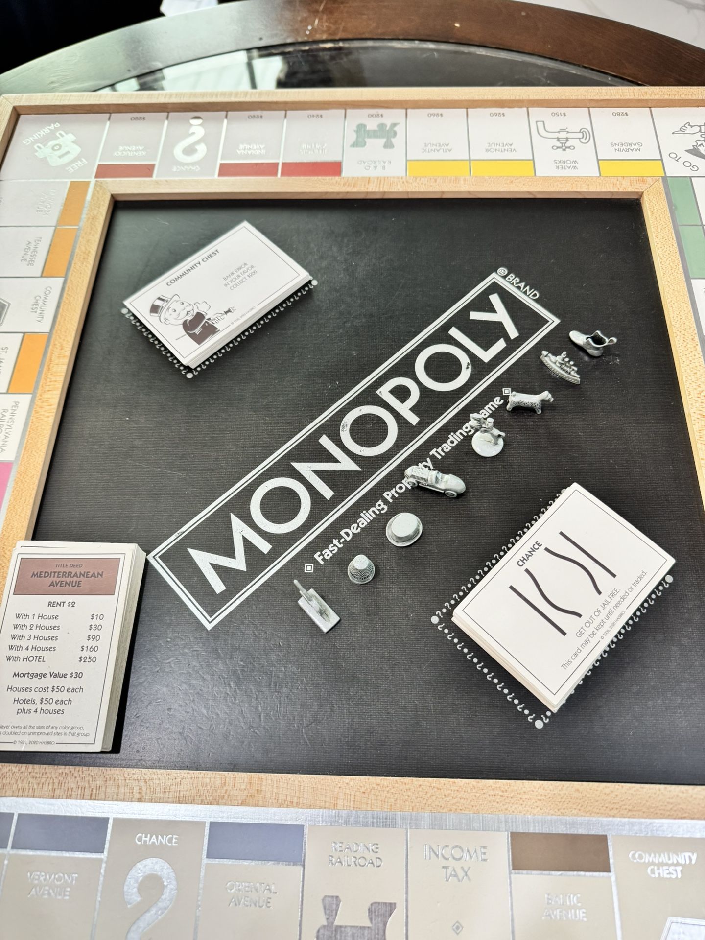 Monopoly Luxe Maple Wood Edition By WS Game Company
