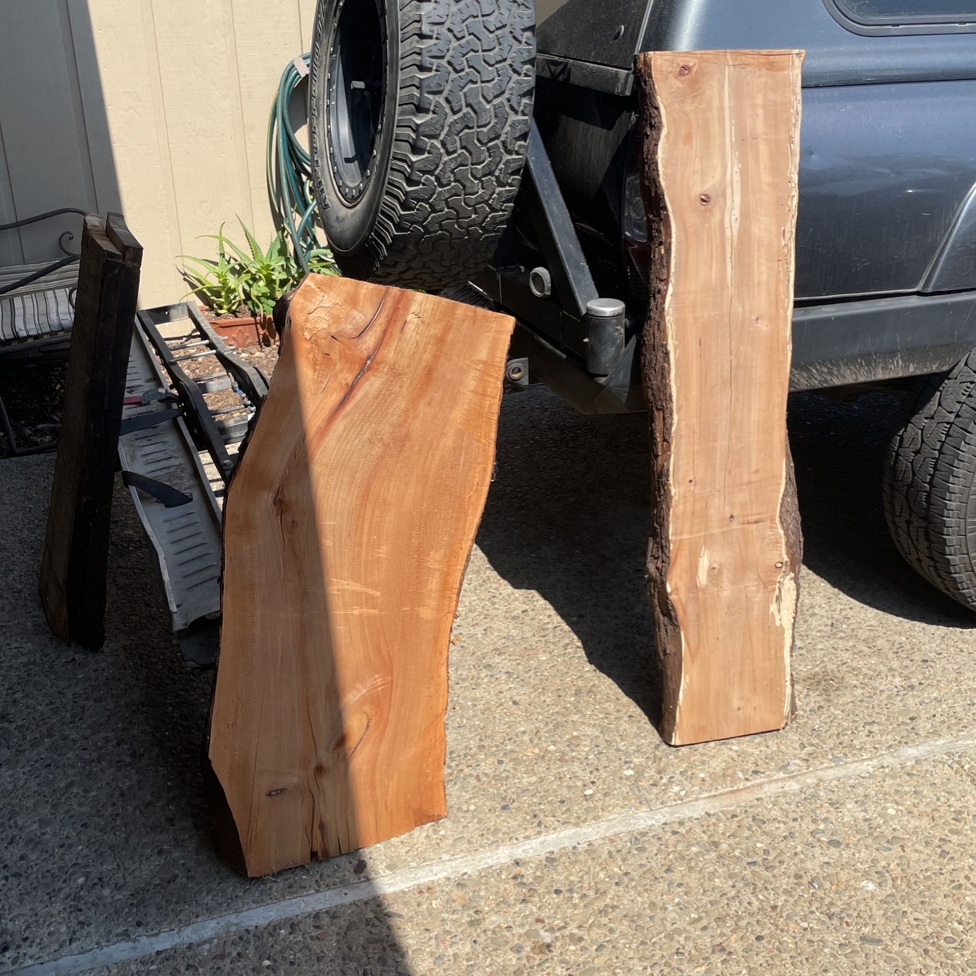 Wood Slabs.