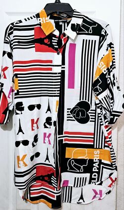 Karl Lagerfield Long Blouse