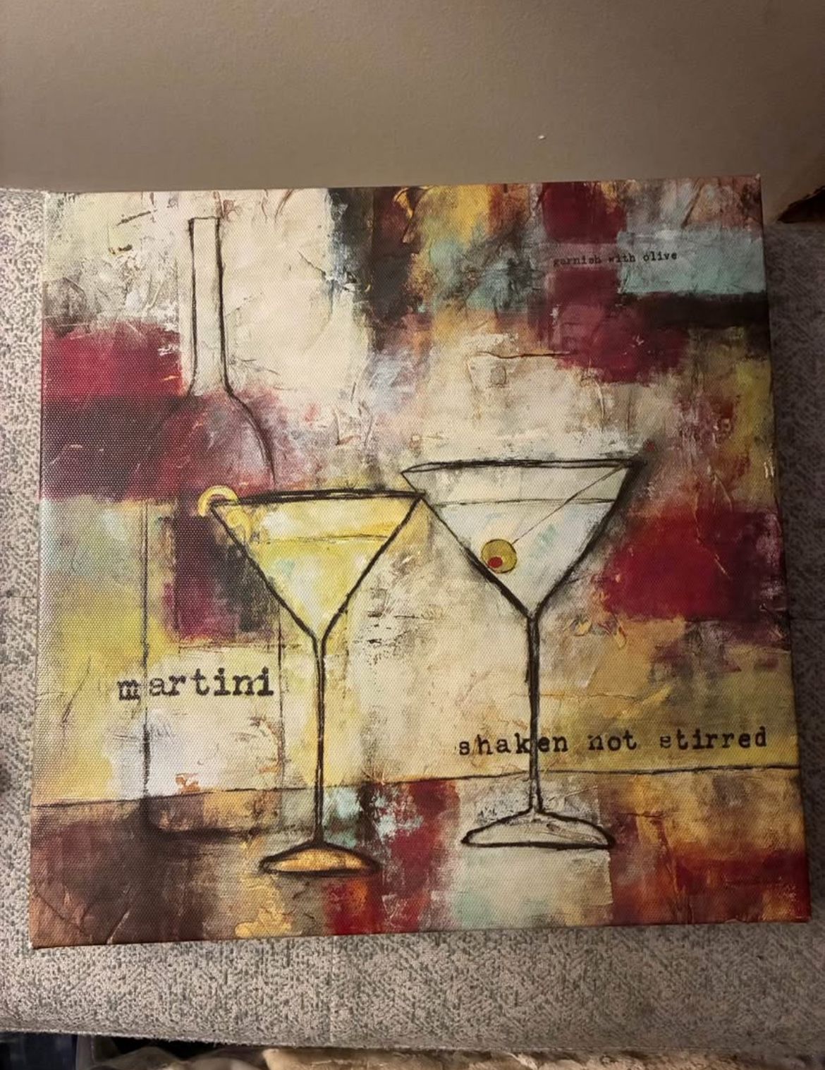 Martini Wall Decor