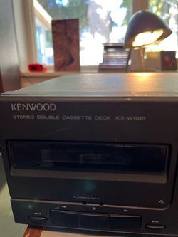 Kenwood KXW835 Dual Cassette Player **Only Left Side Works**