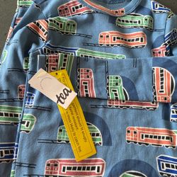 Tea Collection Size 8 Long Sleeves pJ Set 