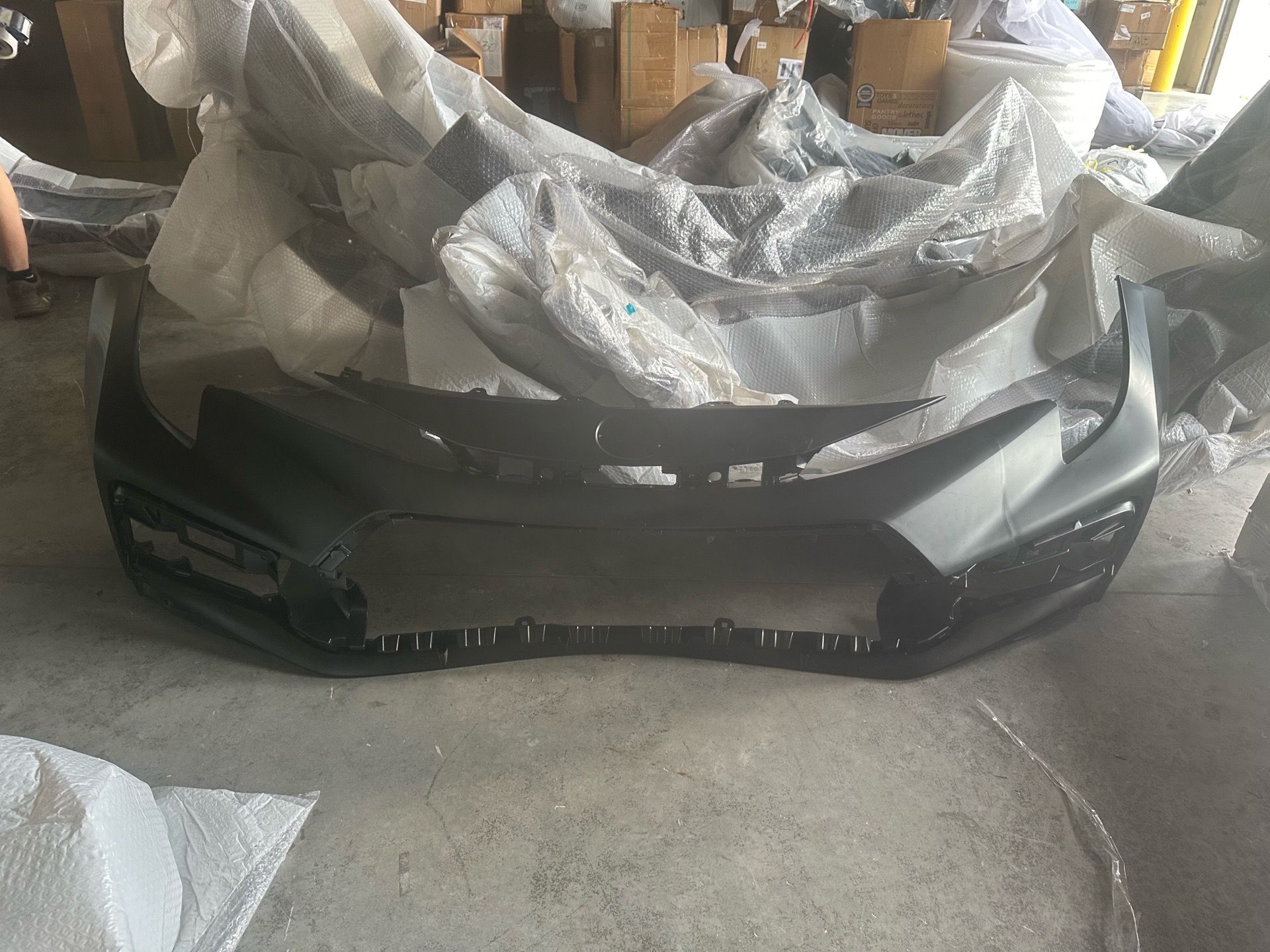 Front Bumper Fascia Cover for 2023 2024 2025 Corolla SE Sedan