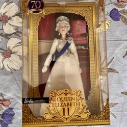 Barbie Signature Queen Elizabeth II Platinum Doll 