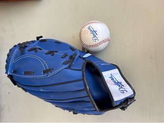 LA Dodger Glove & Ball