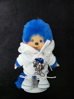 Blue Monchhichi