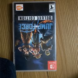 Nintendo Switch Jump Force Game