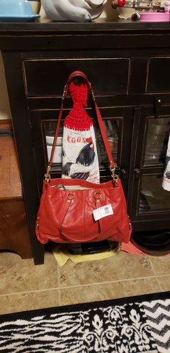 Red Coach Purse