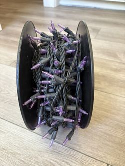 LED Purple String Halloween Lights
