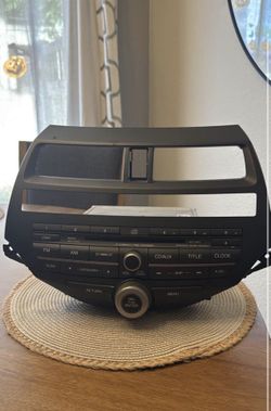 2010 Honda Crosstour Head Unit Radio