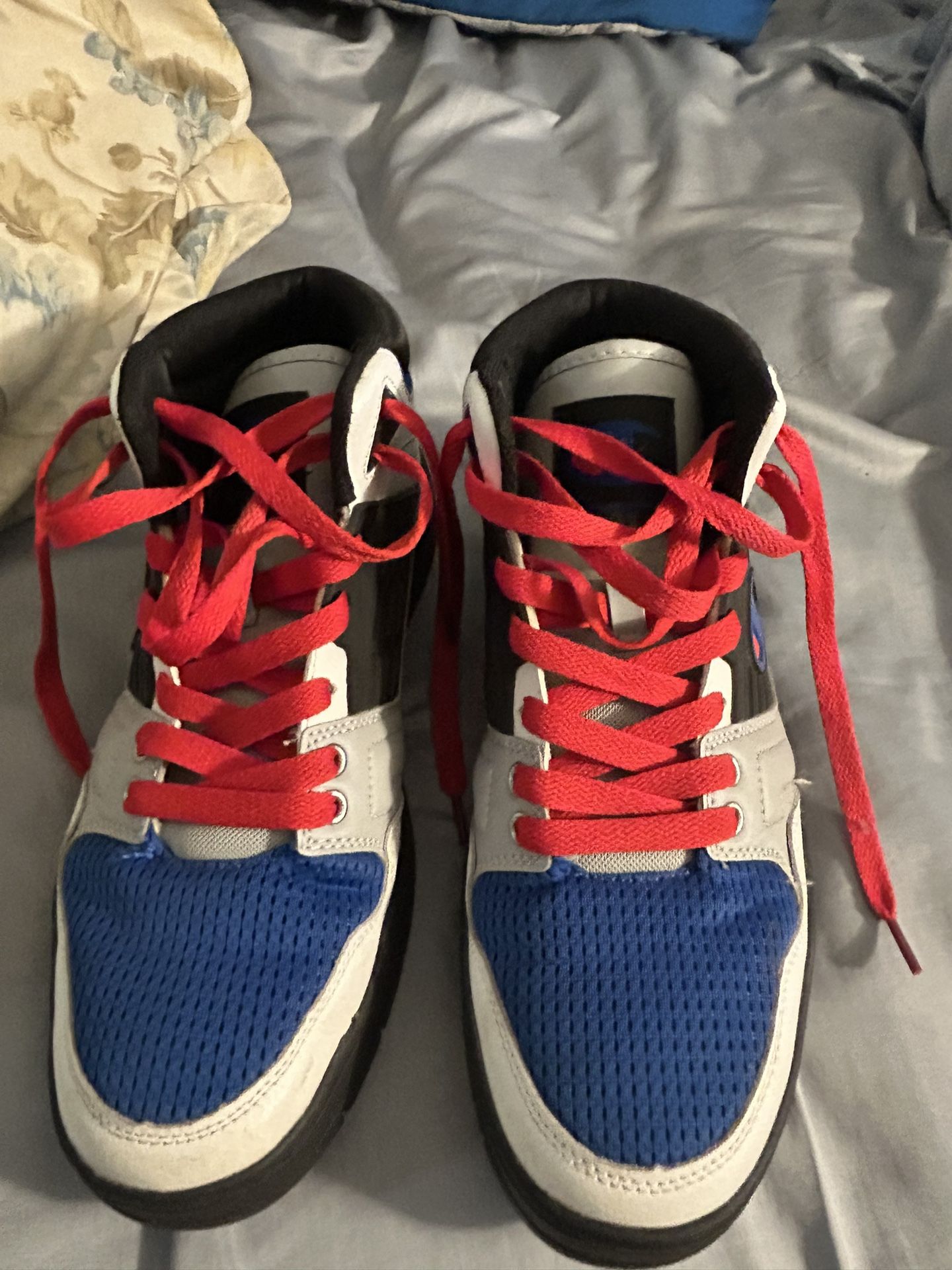 Brand, New Champion, Hightops, Red, White, And Blue