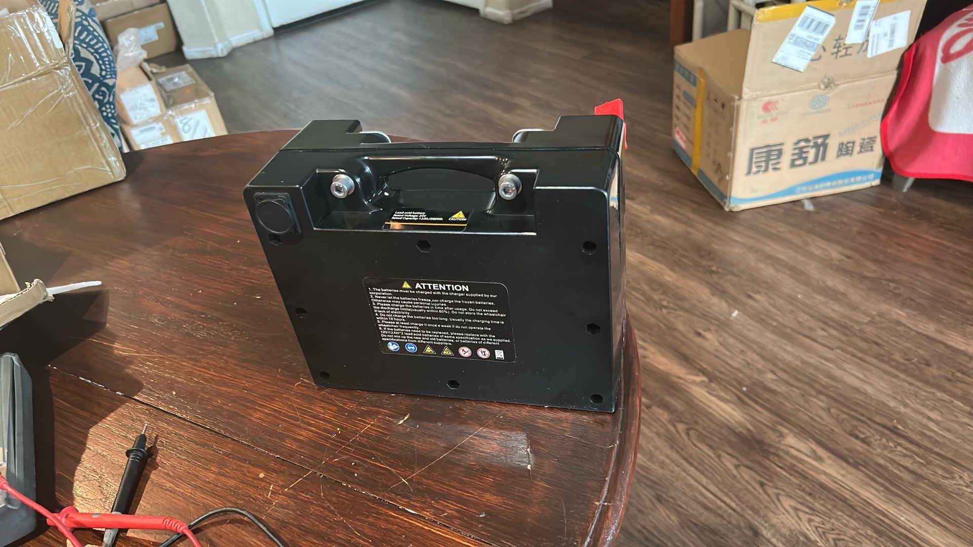 24V Electric Wheelchair Battery 12Ah Wheelchair Rechargeable Batteries with 2A Charger and Anderson Plug,24v 12ah Battery