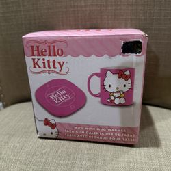Hello Kitty Mug & Mug Warmer