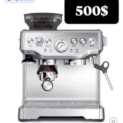 Espresso Machine Light Silver