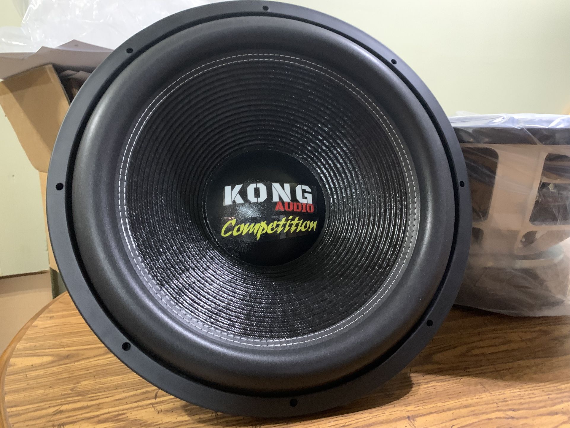 New 18” Kong Audio Car Subwoofer $420 Each