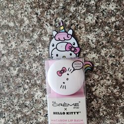 NEW IN PACKAGE Creme Shop X Hello Kitty Macaron Lip Balm