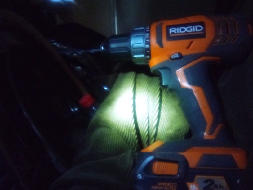 Ridgid 18volt Drill