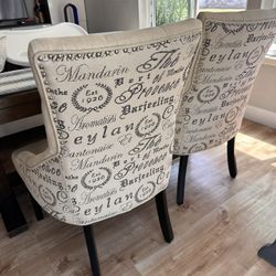 Dinning Room Chairs (3) 