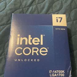 Intel I7 - 14700k CPU