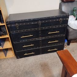 Finished Vinyl Bureau 3 Drawers 1 Compartment 