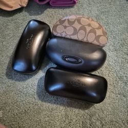 Coach & Oakley Sunglasses Cases