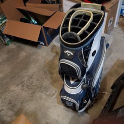 Callaway Cart Bag + Golf Accessories Bundle
