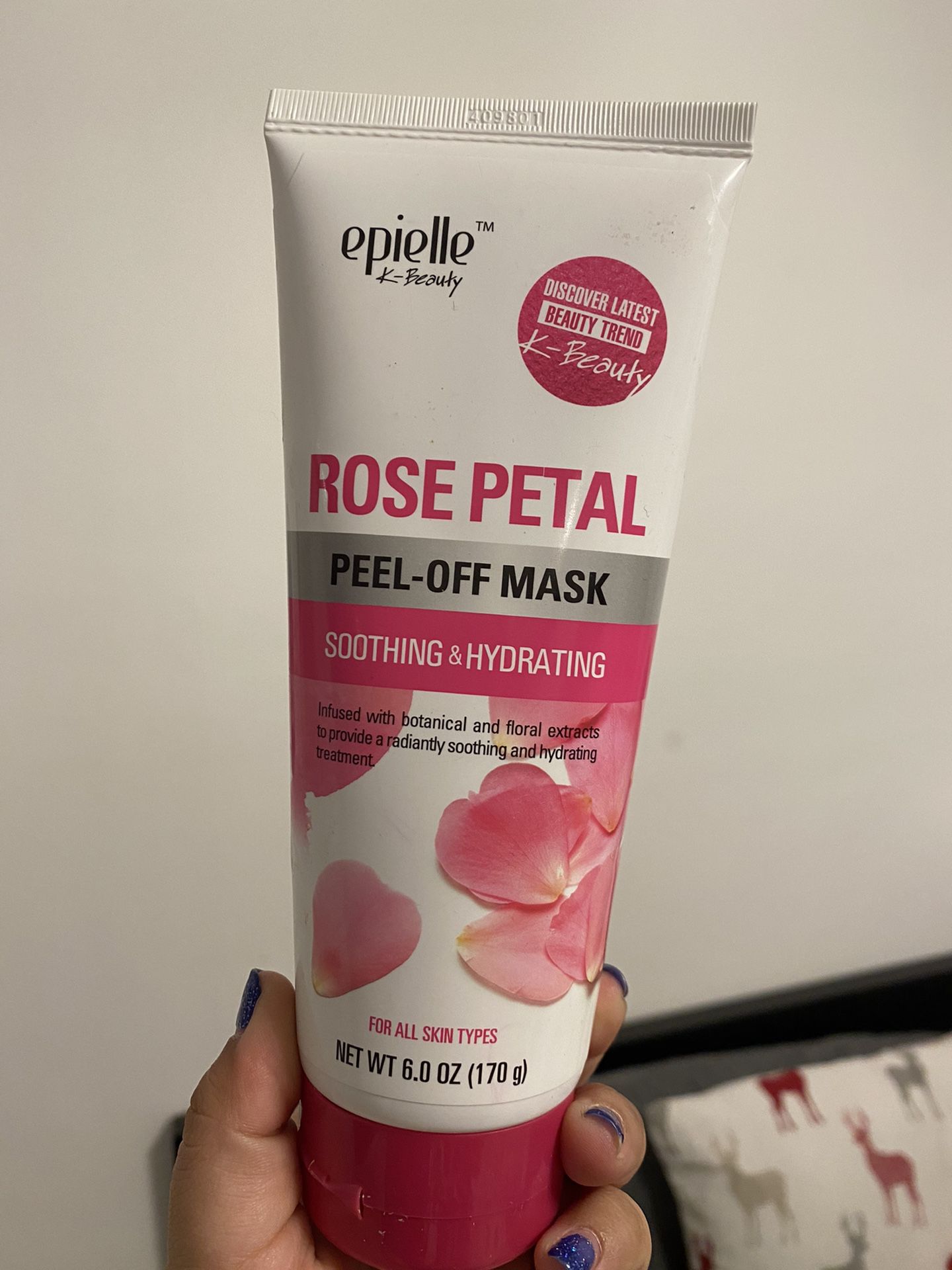 like new epielle rose petal peel off face mask