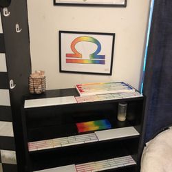 Custom LGBTQ Bookshelf 