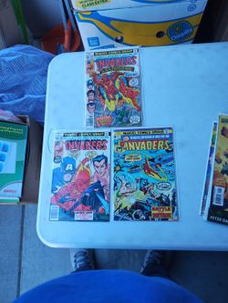 Old Cómics The Invaders Marvel Cómics Group (3)