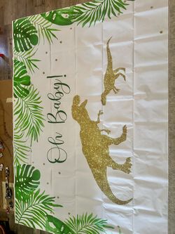 Dinosaur Baby Shower Party Decor