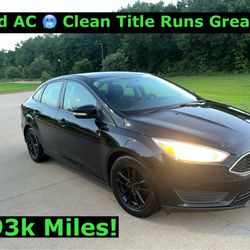 Clean Title Runs Great!!