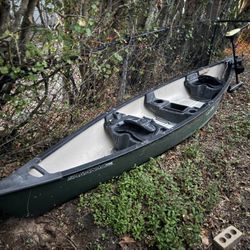Canoe With Trolling Motor