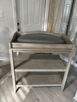 Pottery Barn Kids Changing Table Baby Farm House With Mattress