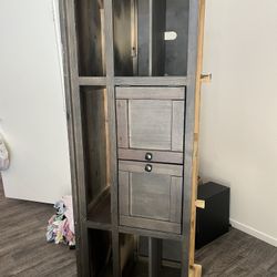 Wood TV stand , MUST GO ASAP