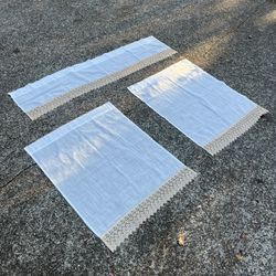 Polyester Curtains + Valance