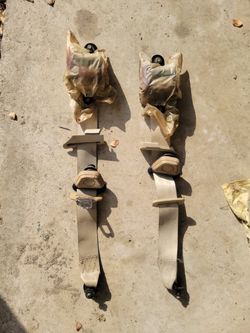 91 Integra Hatch Rear Seat Belts