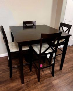 5 Piece High Counter Table Set