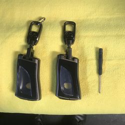 LEXUS KEY FOB METAL PROTECTOR PLASTIC KEY RINGS
