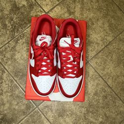 Nike Dunk Red Size 10