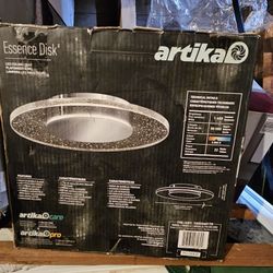 ESSENCE DISK INTEGRATED LED FLUSH MOUNT CHROME

